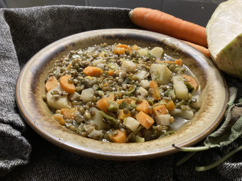 Lentil stew