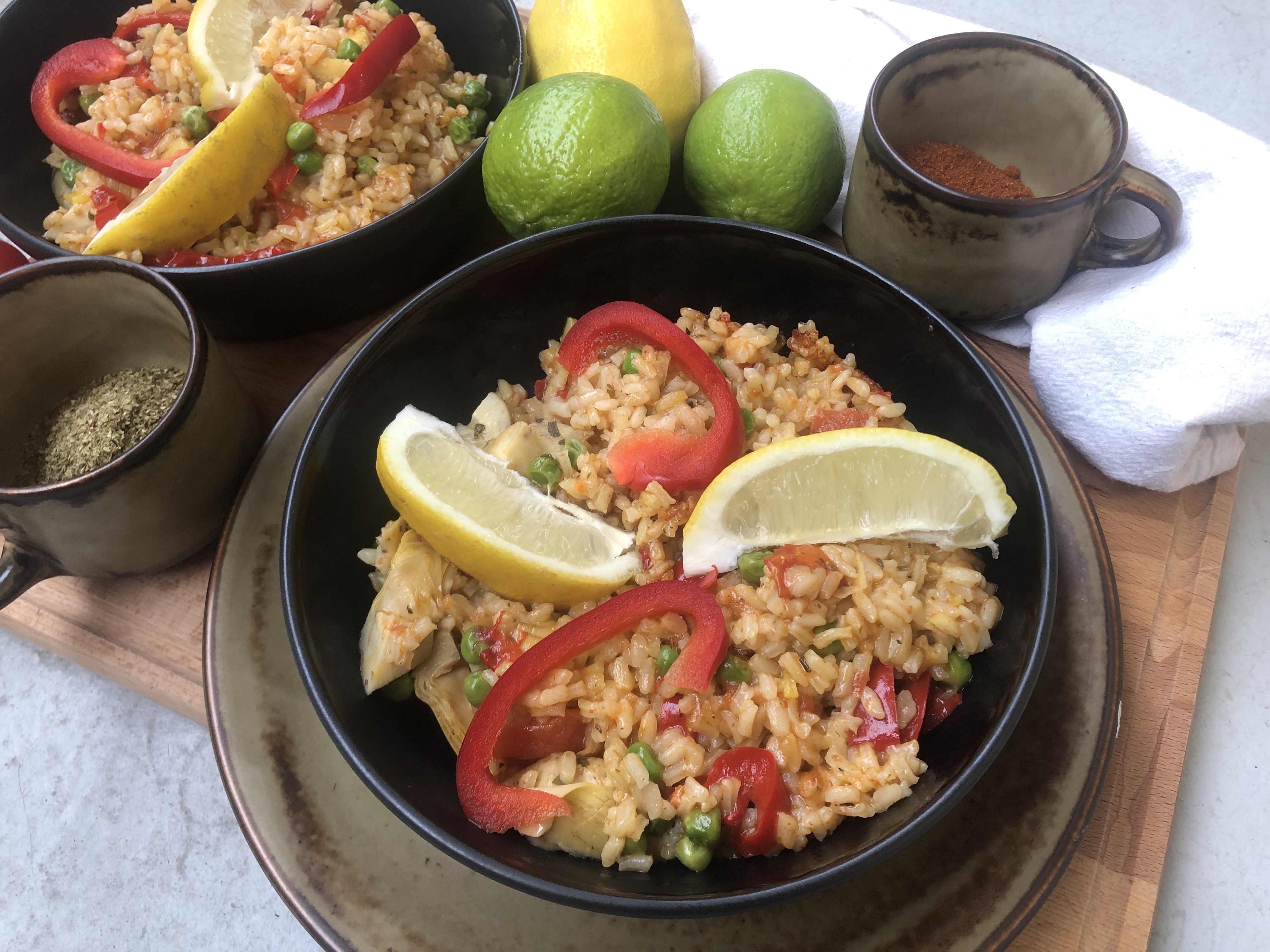 Vegan Paella (Spanish Risotto)